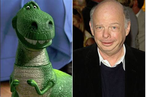 rex toy story actor|wallace shawn toy story character.